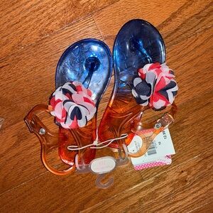 STEPPING STONES GIRLS JELLY FLIP FLOPS